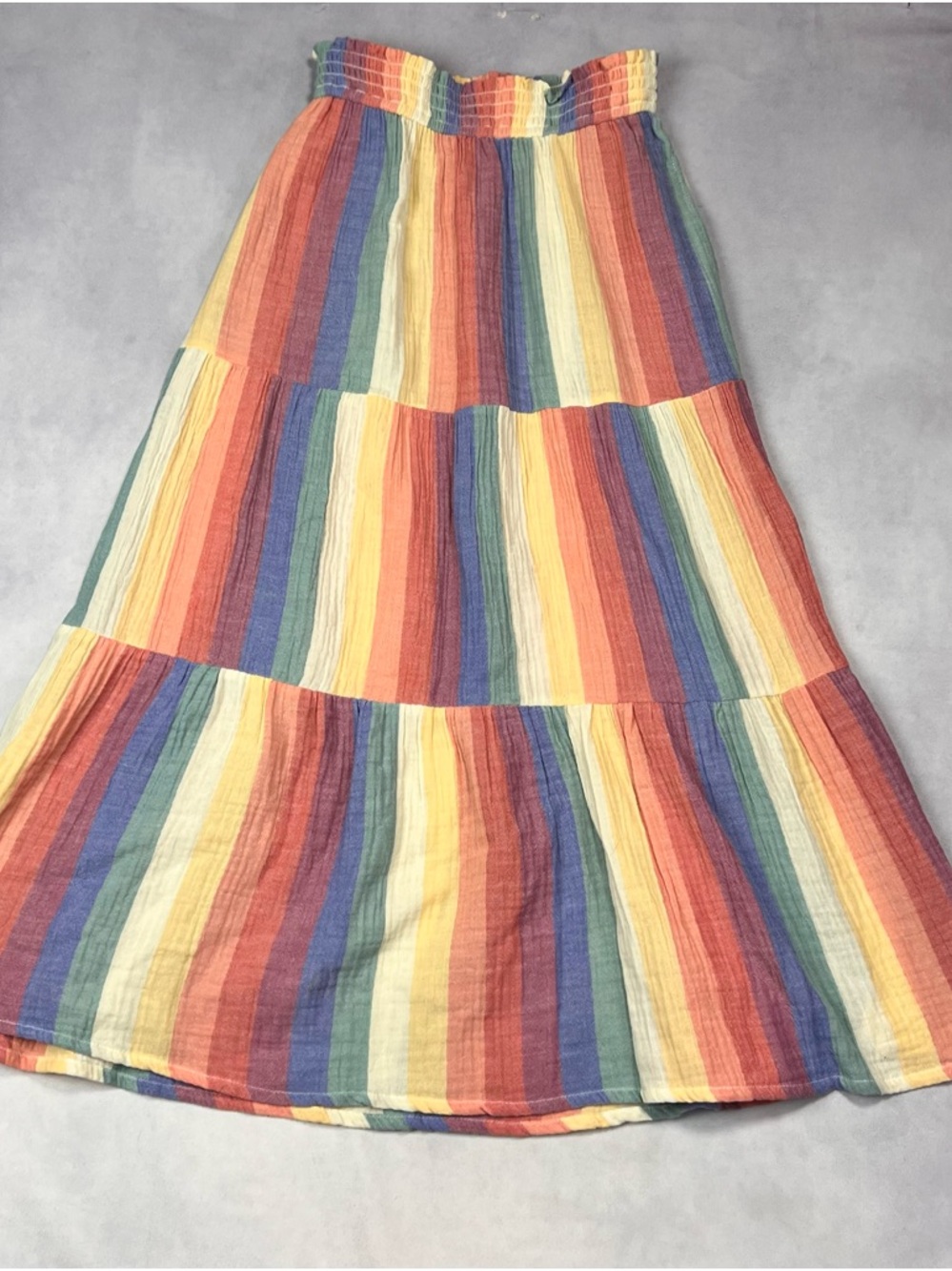 Marine Layer Multi Color Midi Skirt